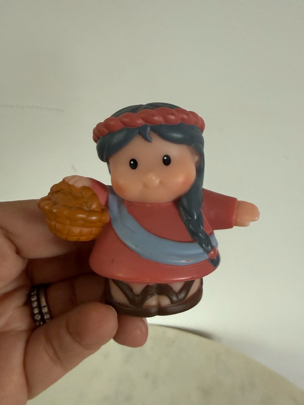 VTG Fisher Price Little People Mrs Noah's Ark Figure Bible Story Vintage 2002